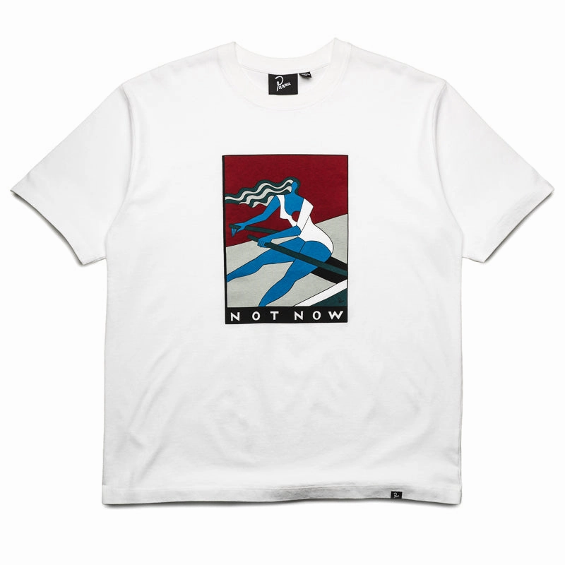 Casual Chic Casual Protection Parra Into Nowhere Tee - White