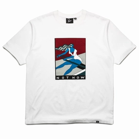 Casual Chic Casual Protection Parra Into Nowhere Tee - White