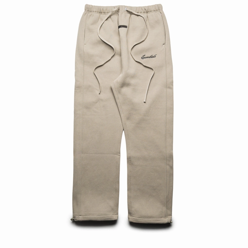 City Soul Fear Of God Essentials Relaxed Fleece Sweatpants With Piping - Abbey Stone