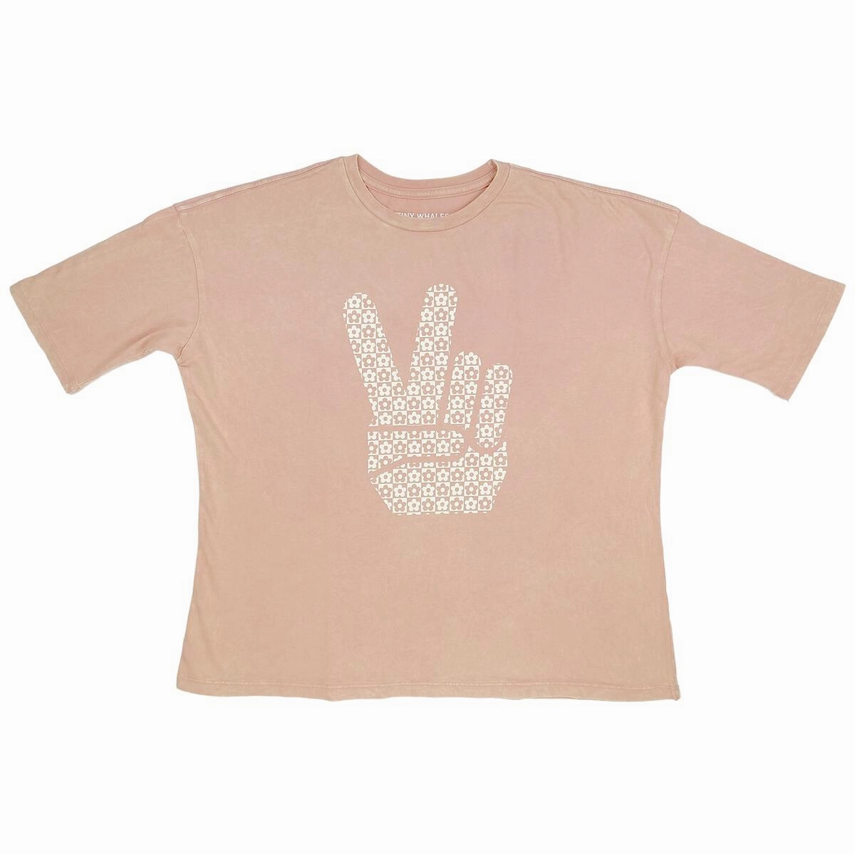 Peace Out Super Tee Wind Block Simple Top