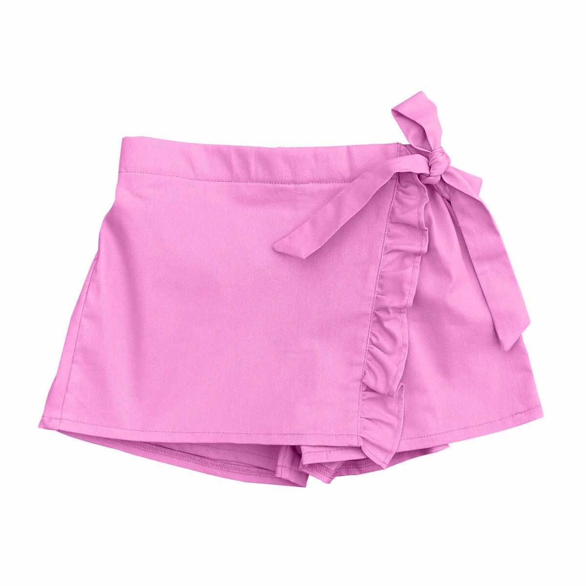 Fashionable Skirt Pink Denim Skort