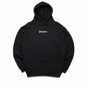 Pleasures Burn Again Hoodie - Black Flexible Material
