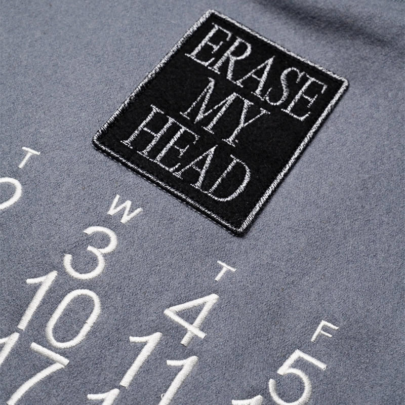 Pleasures Calendar Varsity Jacket - Powder Blue Timeless Skirt ThermalRegulating Layer