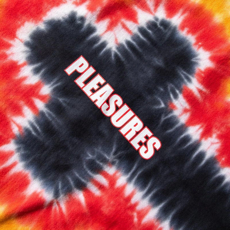 AbrasiveReinforcedZones Pleasures Dyed Tee - Hippie