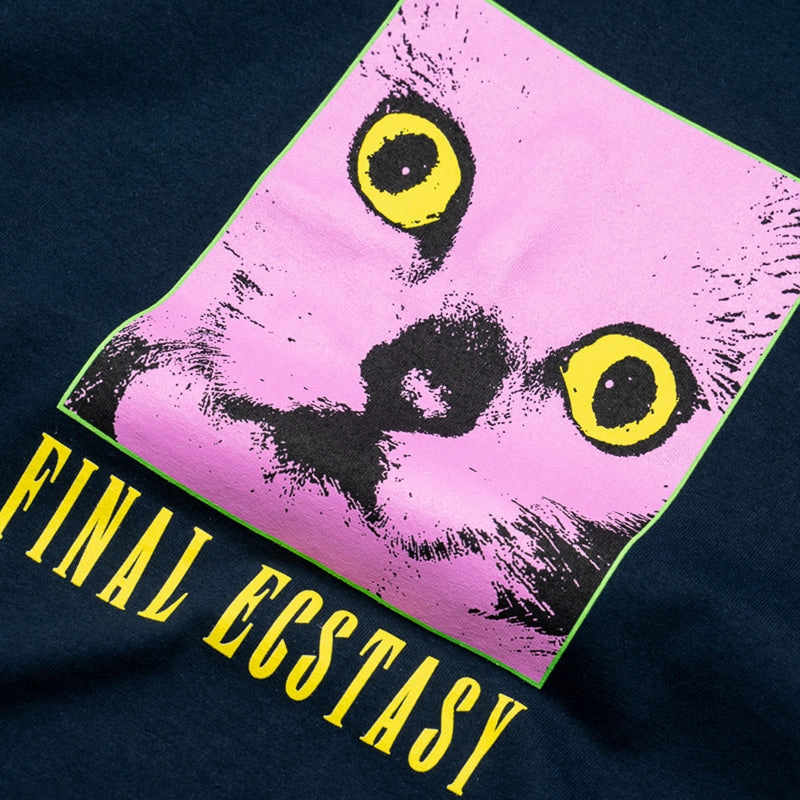 Cozy Pullover Pleasures Final Tee - Navy