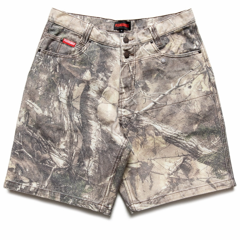 Pleasures Hunt Canvas Jorts - Sand Camo Organic Ease Professional Clothing