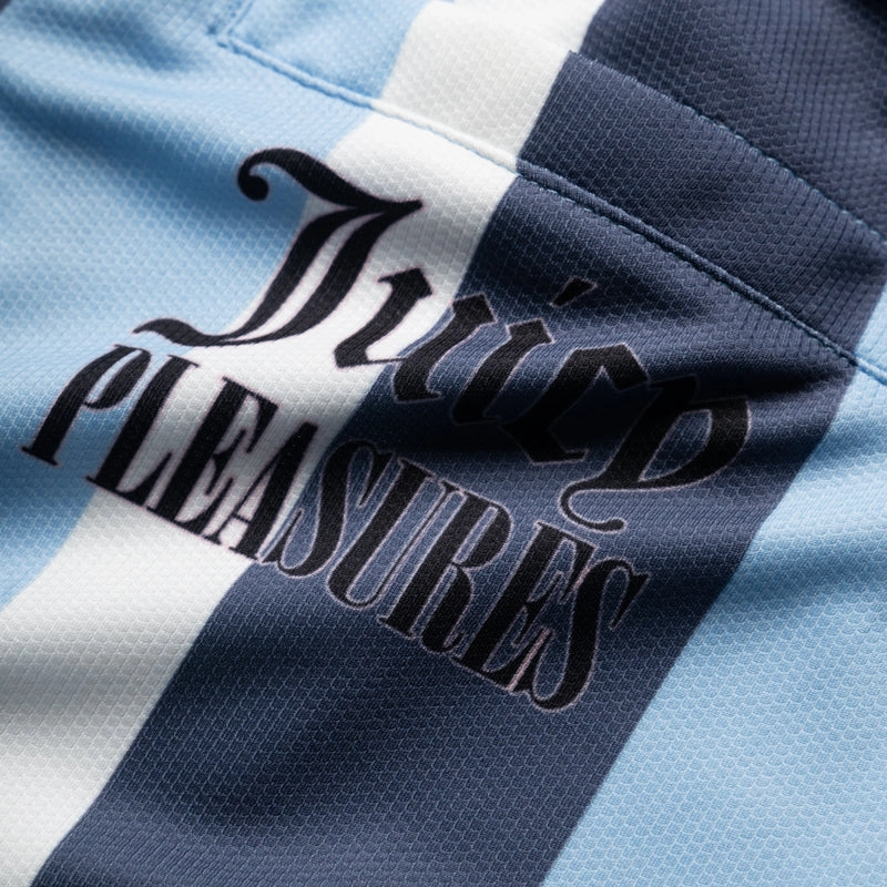 Pleasures JPFC Sport Shorts - Blue Reflective Safety Accents