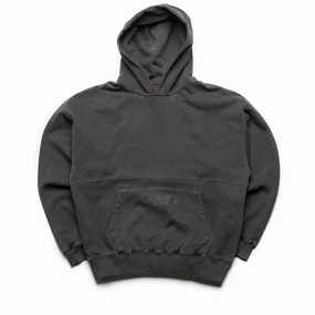 Compact Packable Design Pleasures Marco Hoodie - Charcoal