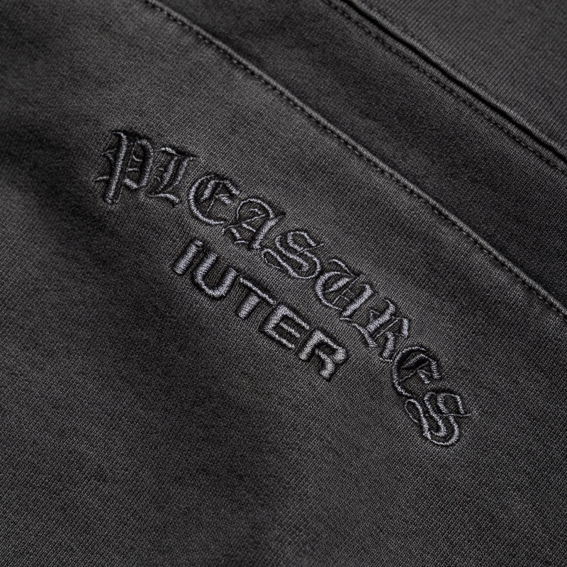 Pleasures Marco Hoodie - Charcoal Soft Socks Stretchable Waistband