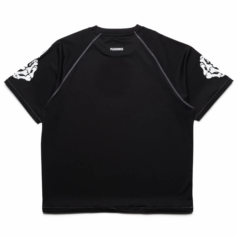 QuickRelease Closures Pleasures Pollution Boxy Raglan Tee - Black