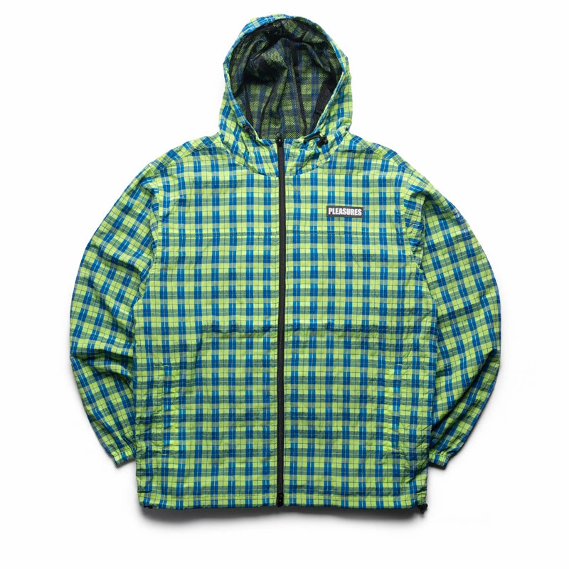 Pleasures Practice Hooded Jacket - Neon Stylish accessories DoubleStitchedSeams