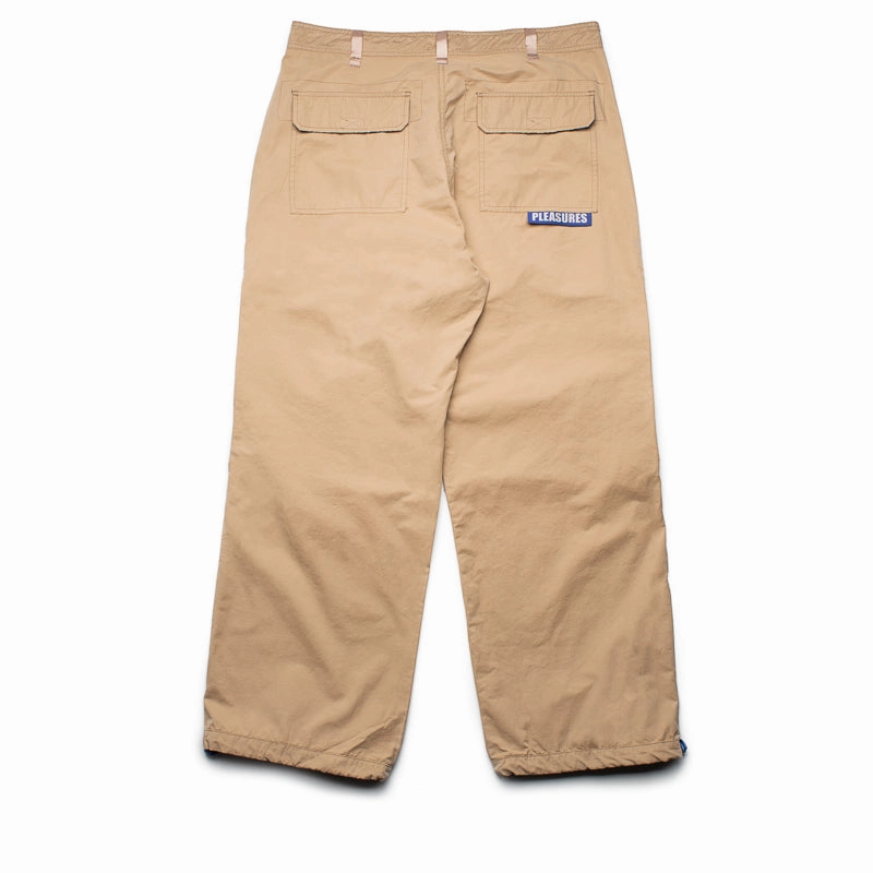 Pleasures Public Utility Pants - Beige London Edge
