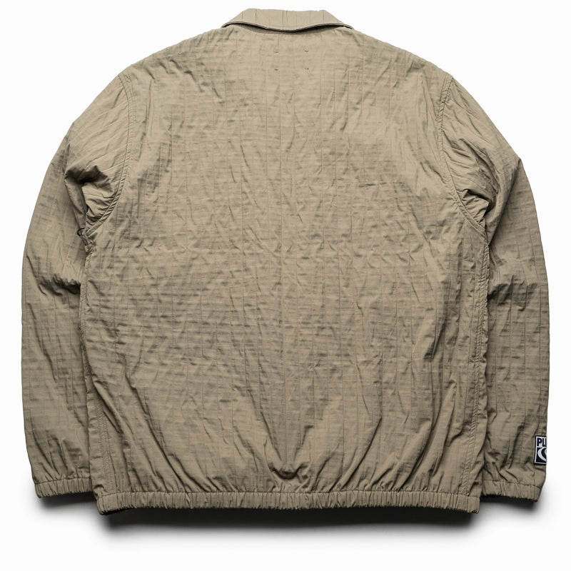 Fashion Dress Mountain Cool Pleasures Rescue Pleated Track Jacket - Olive