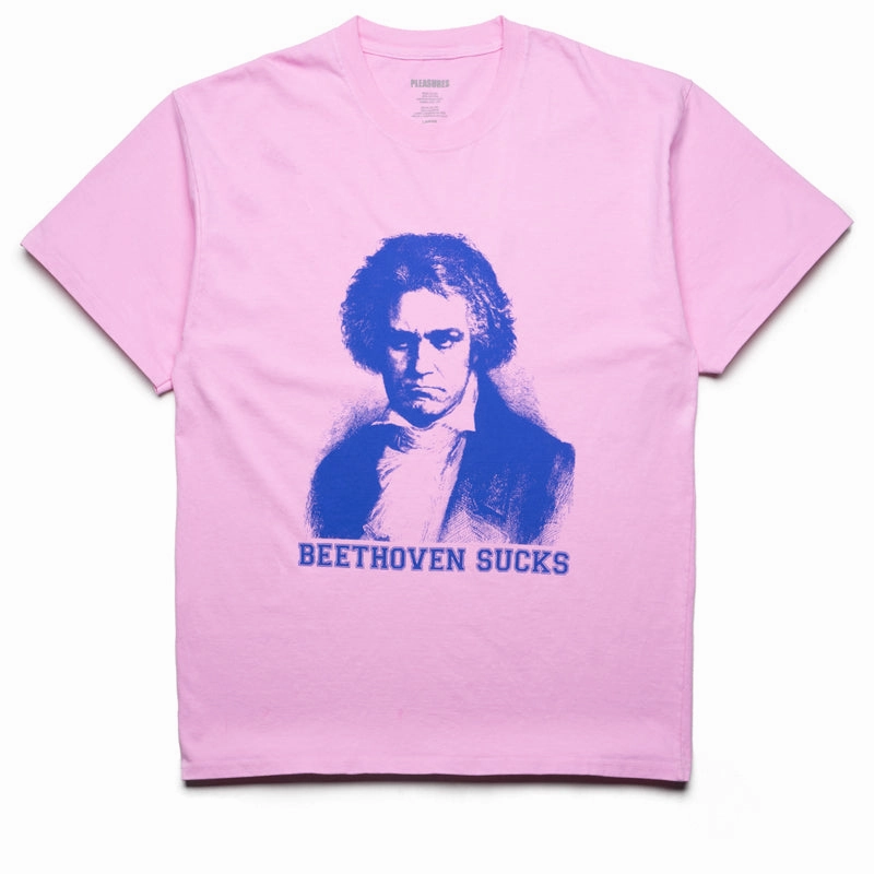 Wardrobe Essential Quiet Core Pleasures Symphony Tee - Pink