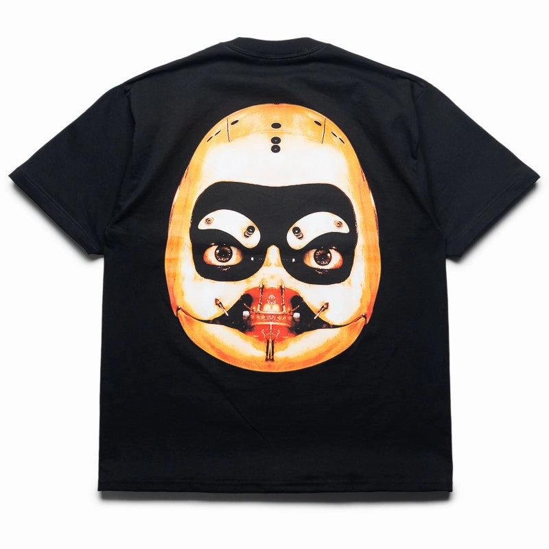 Shine Fit Cotton Glow Pleasures Technologic Tee - Black