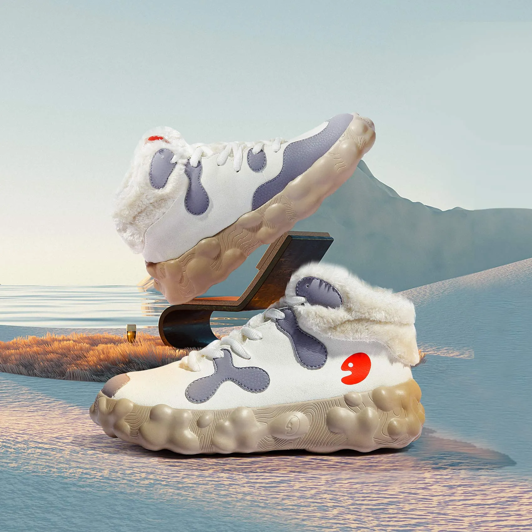 Phylon Foam Tech Ergonomic Contour Egret & Gull Figueras III Women