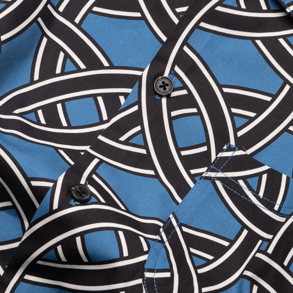 Felt Biscayne Button Down Shirt - Nakamura Print EcoFriendlyTextile