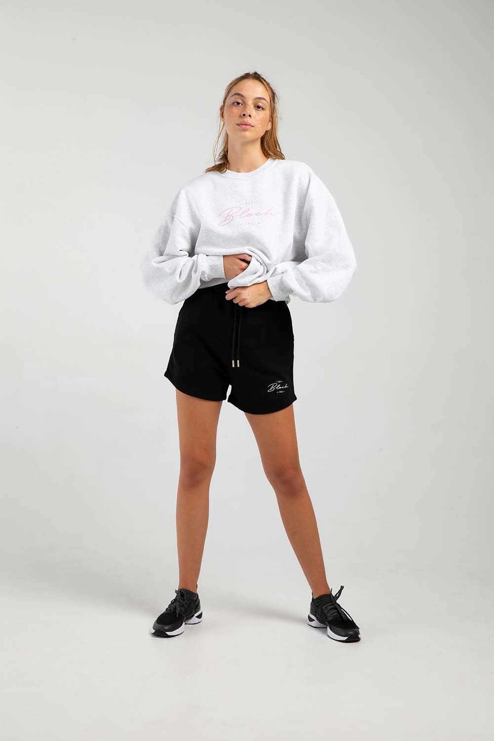 Off-Duty Oversized Crew Sweatshirt wellness center
