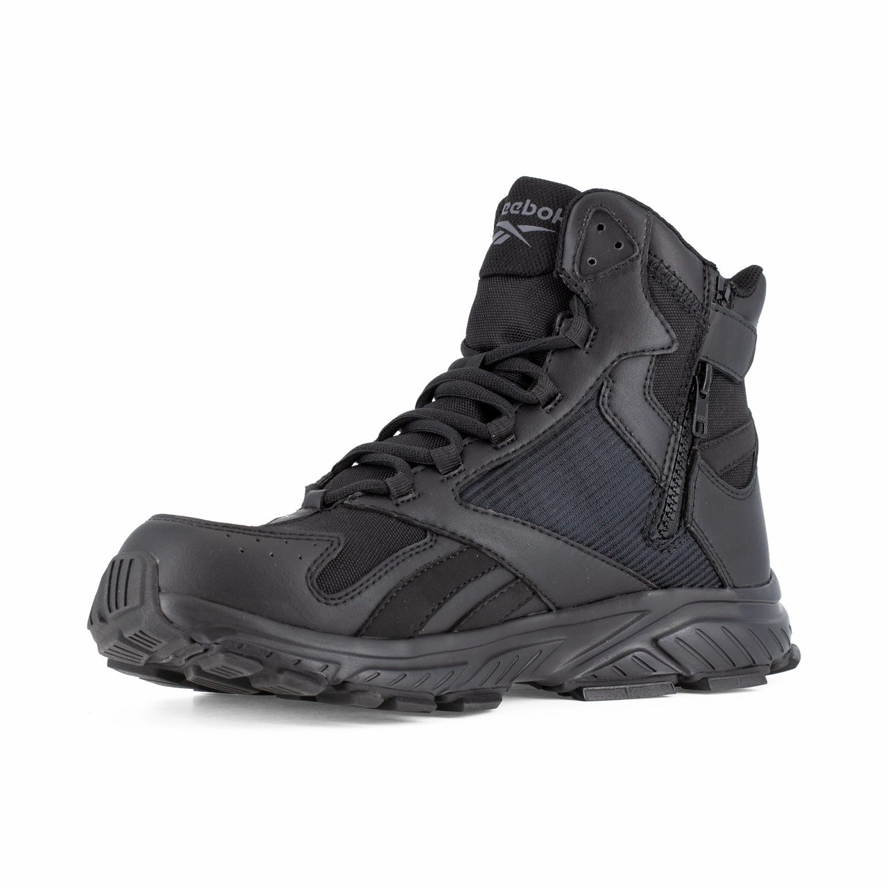 beginner trail sneakers Reebok Work Hyperium Tactical RB6650 Men's 6" Trail Running Tactical Boot In Black