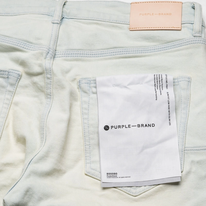 Purple Brand Low Rise Skinny Leg Vintage Knee Blowout Jean - Light Indigo Professional Style Fashion Design