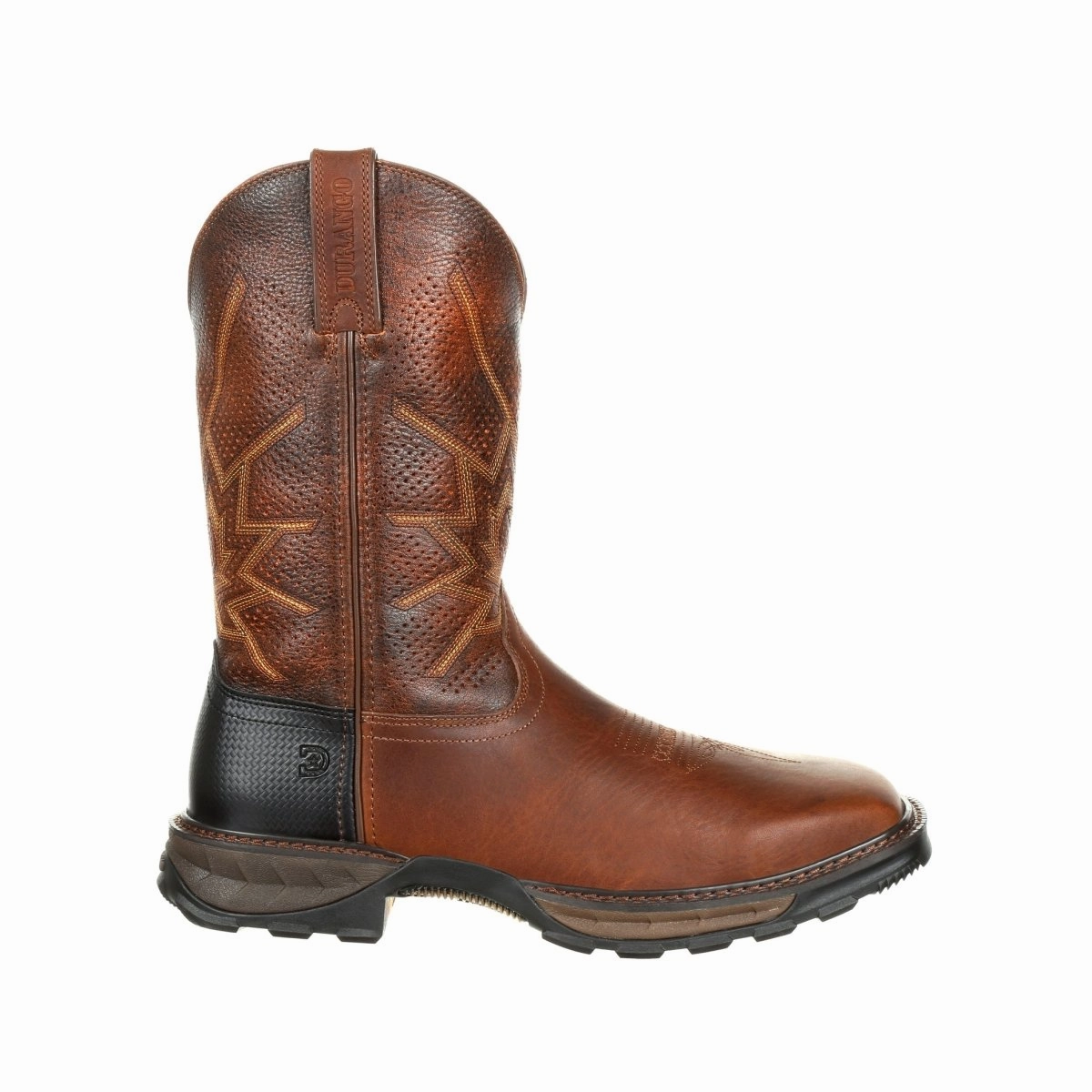 Durango Maverick Xp Men's Steel Toe Ventilated Pull-On Work Boots Ddb0175 In Tobacco Industrial Wear
