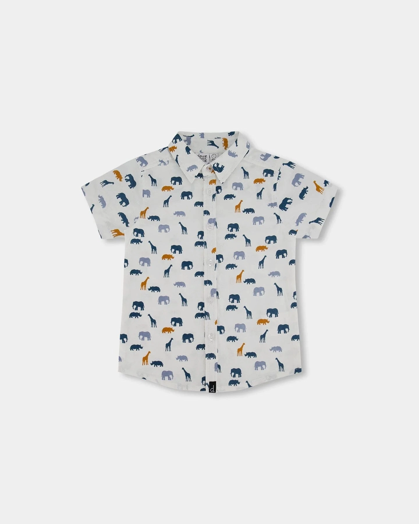 Flow Core Printed Jungle Animal Short Sleeve Shirt
