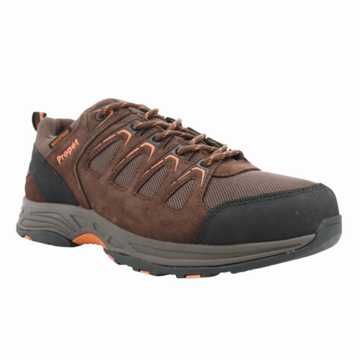 Built For Speed Torsional Stability Propet Cooper Men's Lace-up Waterproof Hiking Shoe MOA062M in Brown