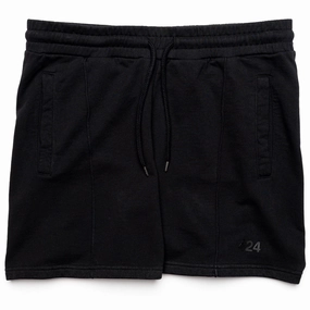 Foldable Hem 424 Cotton Shorts - Black