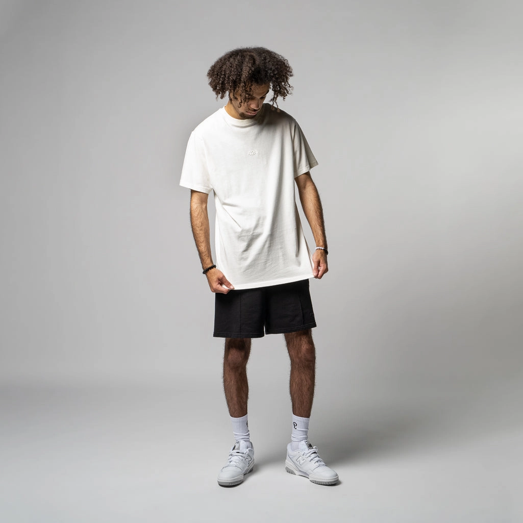 424 Cotton Shorts - Black OdorResistant Material Easy Fashion