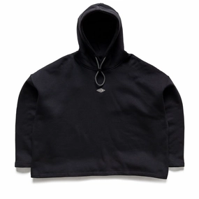 Tobe Nwigwe x Reebok Hoodie - Black Glitter Fit Stretchable Fabric