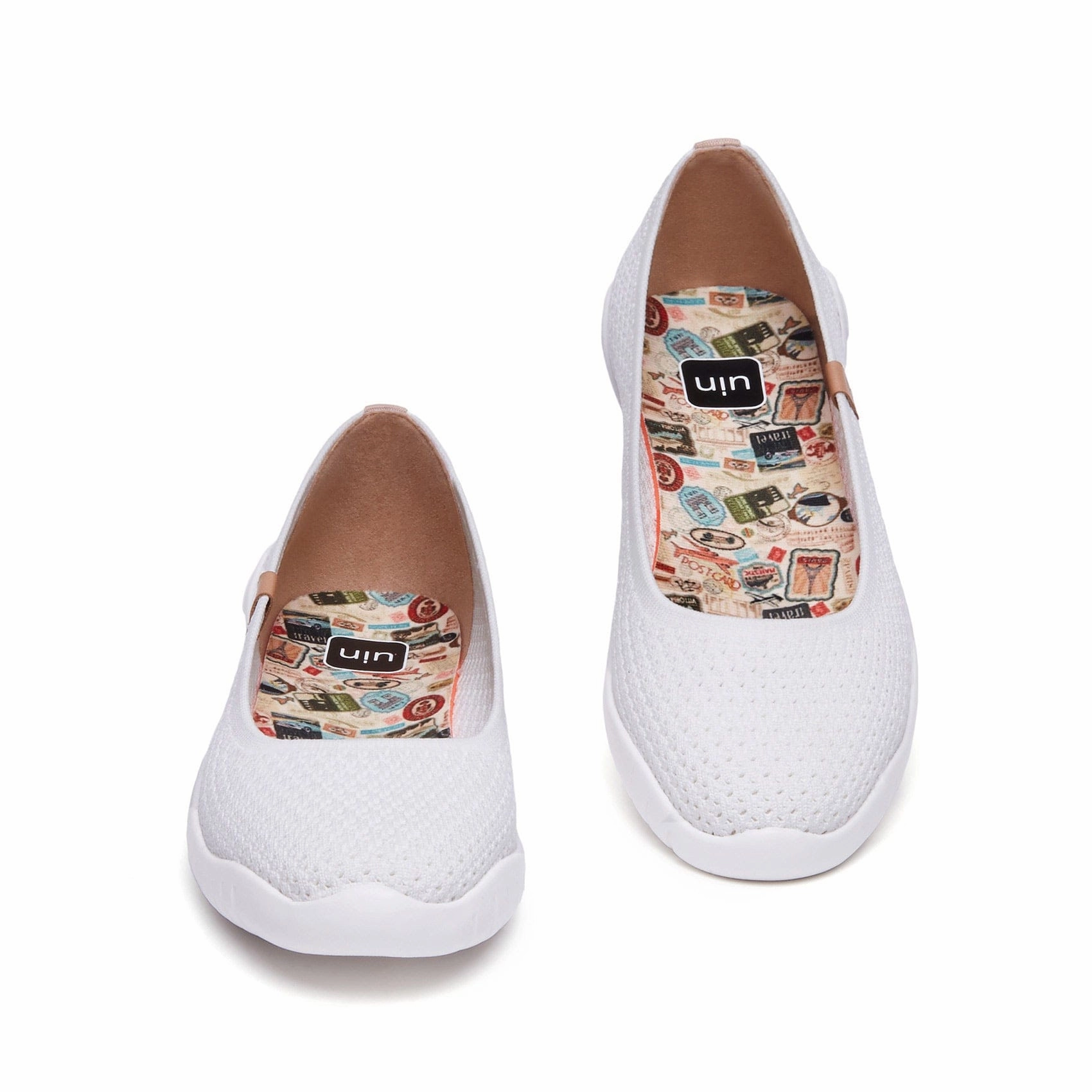 Pure White Knitted Menorca III Women Airy Step