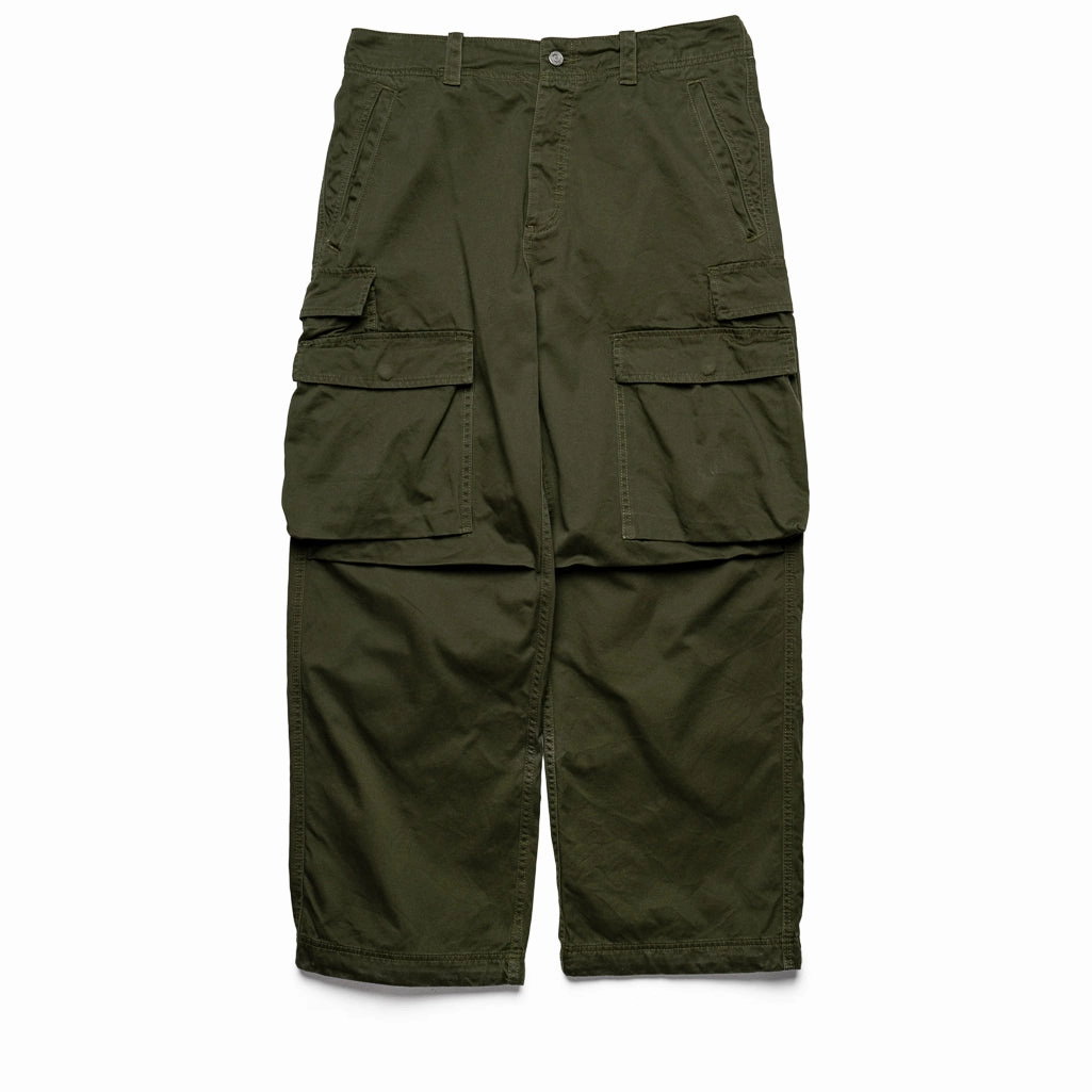 Purple Brand Double Pocket Cargo Pant - Green Art Core MultiPurposePockets