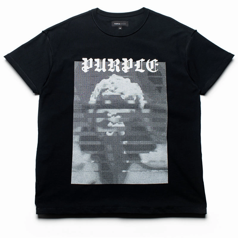 Purple Brand Mind Blown Tee - Black Leather Core