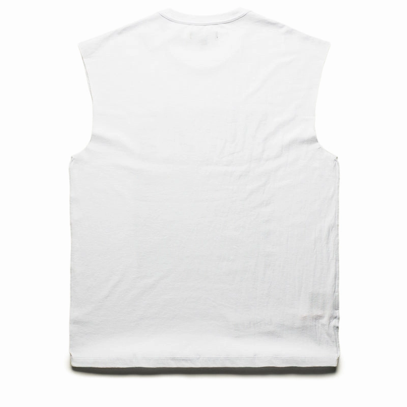 Versatile Clothing Purple Brand Noise Tank Top - White