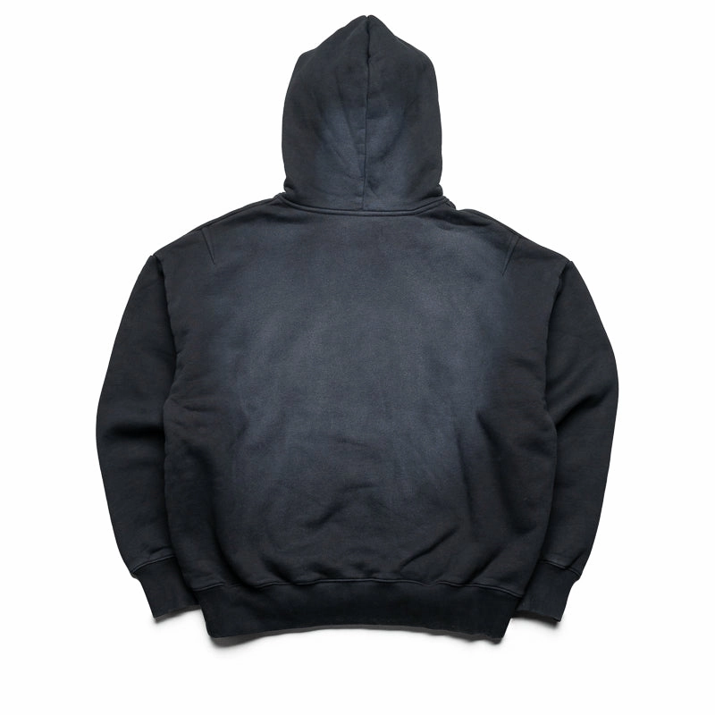 Purple Brand Studded Scratch Hoodie - Black TaglessLabel