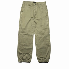 Summer Outfit Purple Brand Woven 7 Pocket Pants - Green