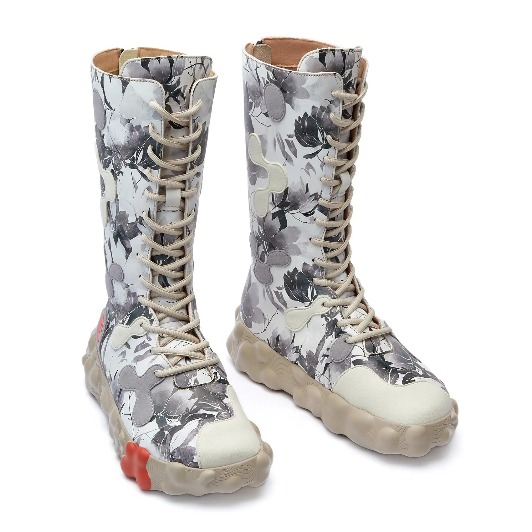 Lightweight Fit Ink Flowers 1 Figueras VI Women