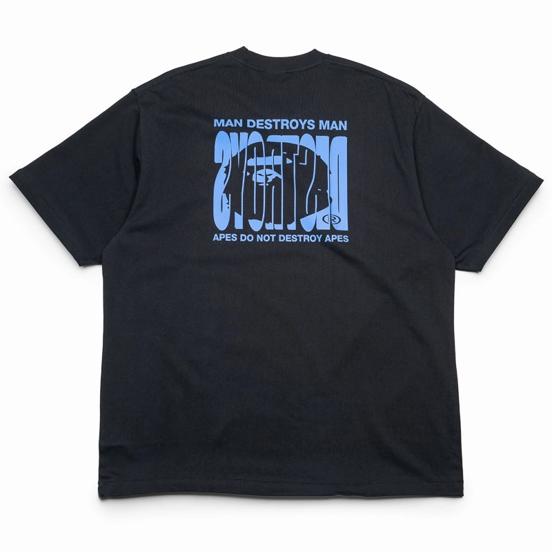 Outdoor Apparel Fashion Forward A Bathing Ape Highlight Logo Tee - Black