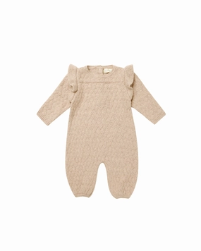 QuickDryTech Long Sleeve Mira Knit Romper | Shell