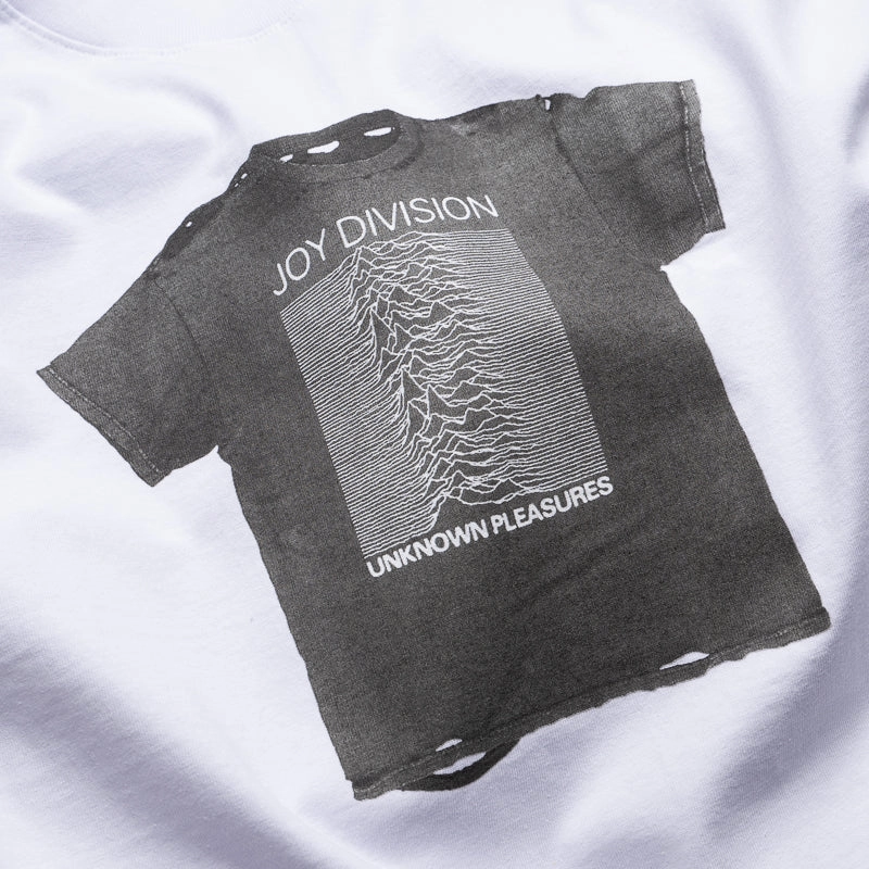 Pleasures Broken In Tee - White Warm Pullover