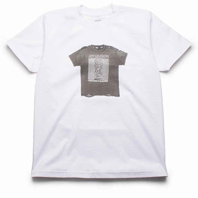 Pleasures Broken In Tee - White Metro Mode