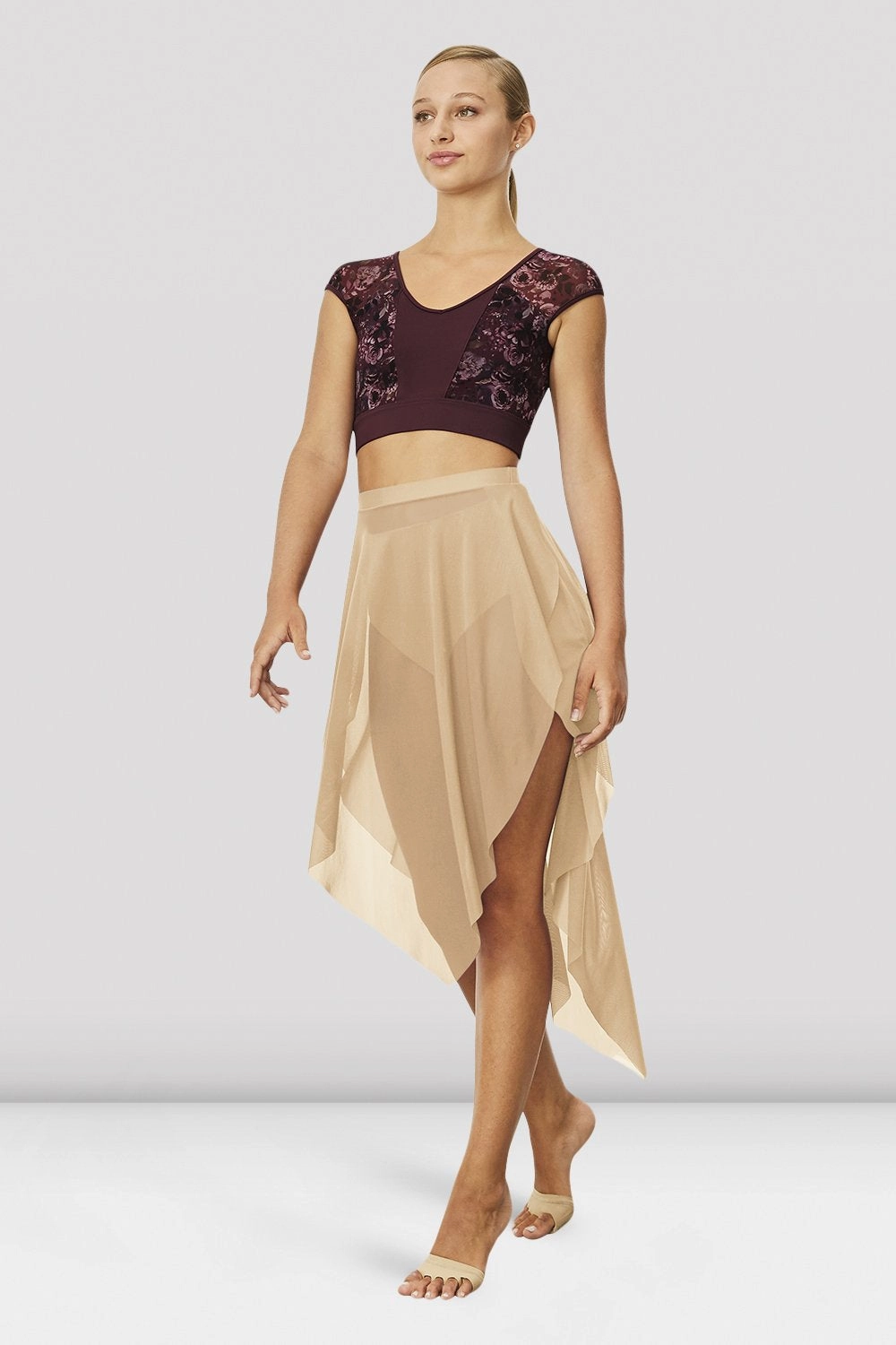 Chafe Free Construction Sale Ladies Mireya Asymmetric Skirt