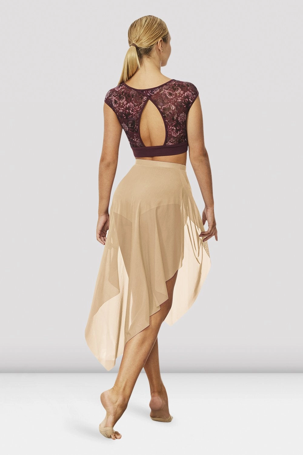 Ladies Mireya Asymmetric Skirt Yoga attire sale venue