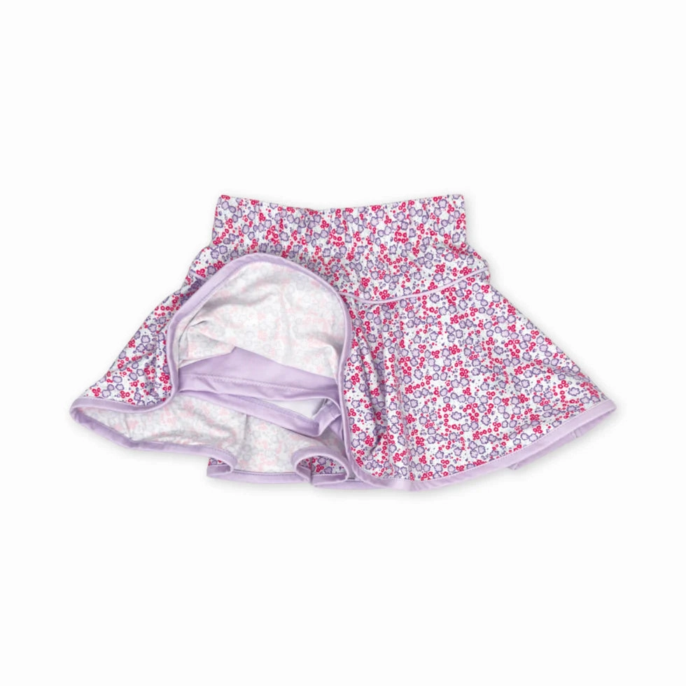 Quinn Skort - Flower Power Floral, Petal Purple ReinforcedKnees