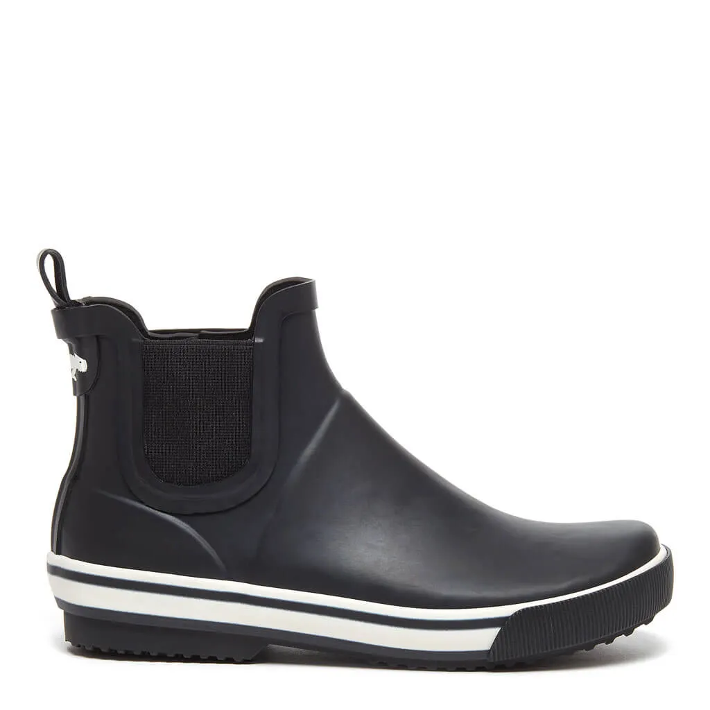 Dad Mode Rainbow Black Rain Bootie