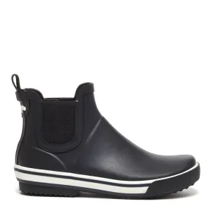 Waterproof Cold Climate insulated Rainbow Black Rain Bootie
