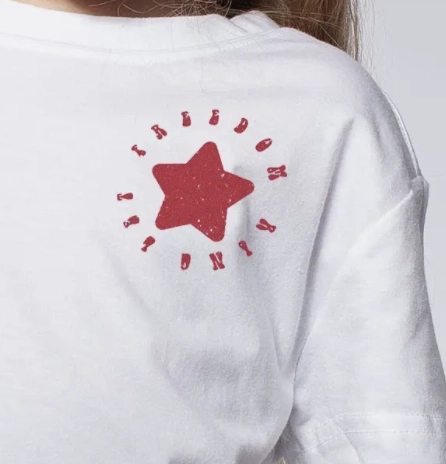 Practical Style TearResistant Material Kids Freedom Graphic Tees