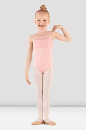 Stretchable Fabric inclusive Girls Mirella Majesty Camisole Leotard