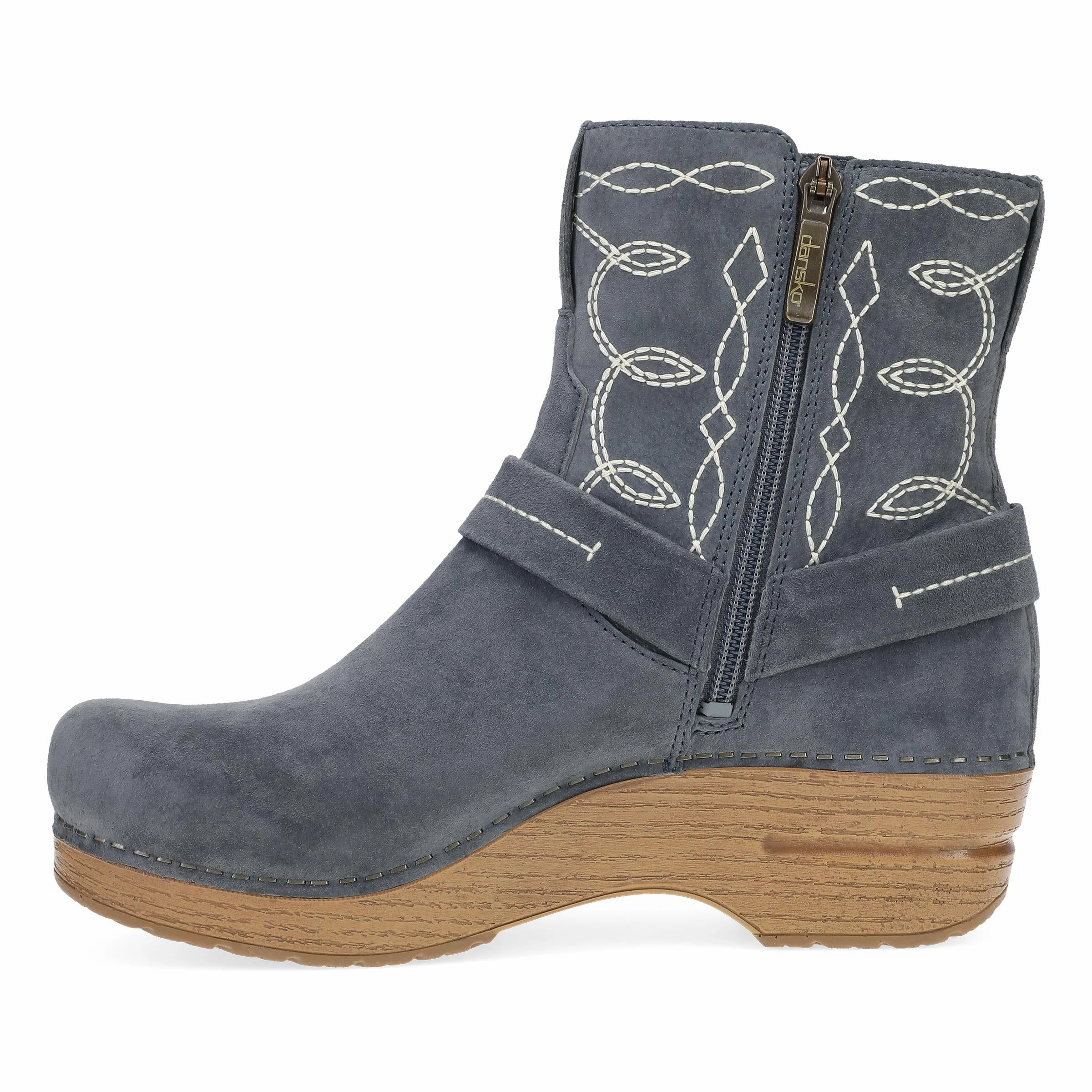 Shiloh Dusty Blue Nubuck Washable Design Durable Midsole