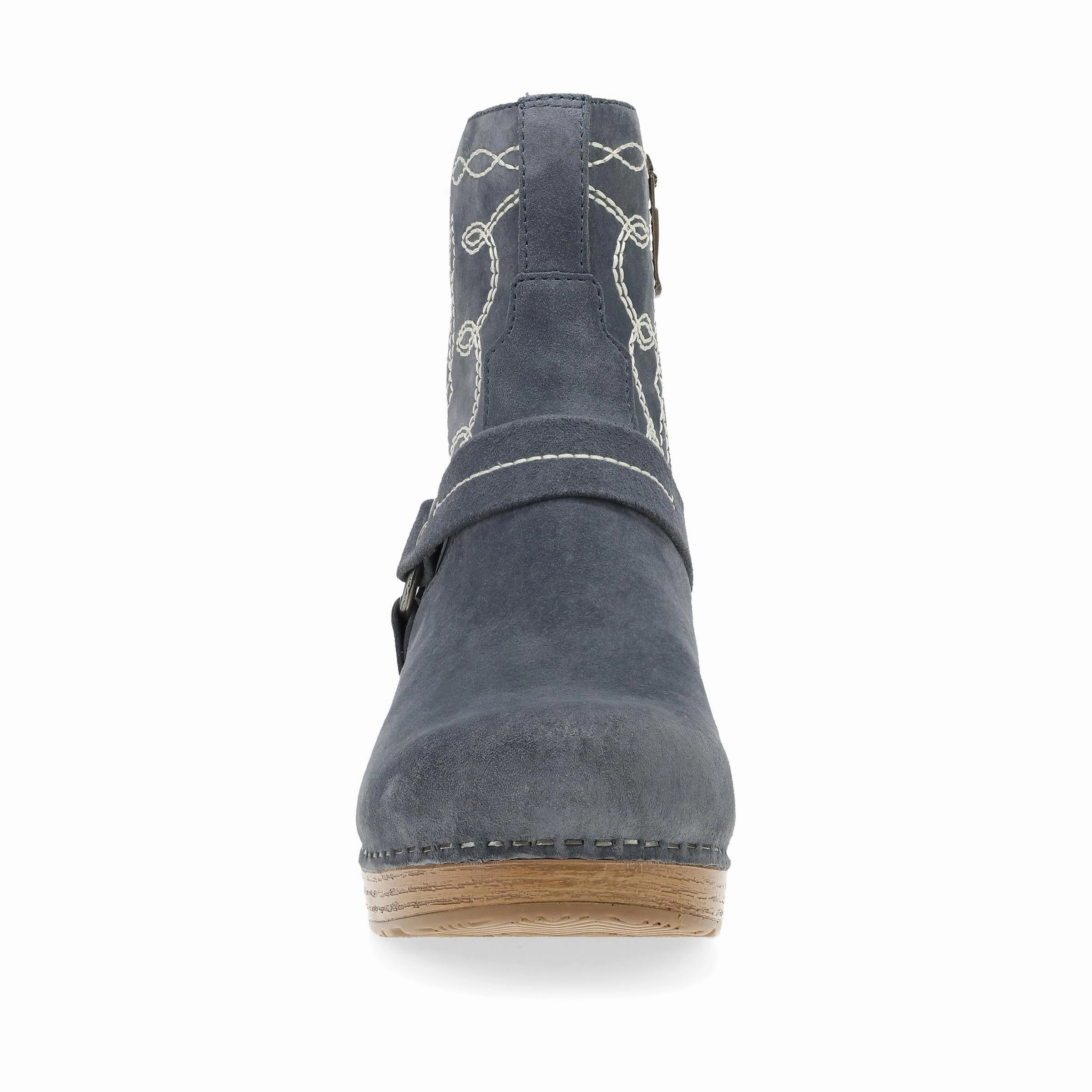 Shiloh Dusty Blue Nubuck Low Profile Design Shock Diffusing